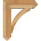 Ekena Millwork Thorton Arts & Crafts Rough Sawn Bracket, Western Red Cedar, 6"W x 26"D x 30"H BKT06X26X30THR03RWR - alternate 4